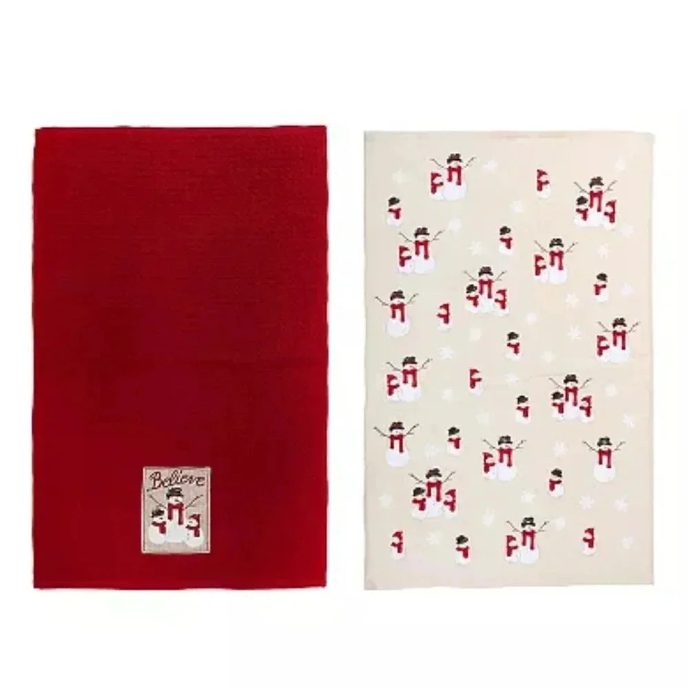St. Nicholas Square Yuletide Believe Kitchen Towels